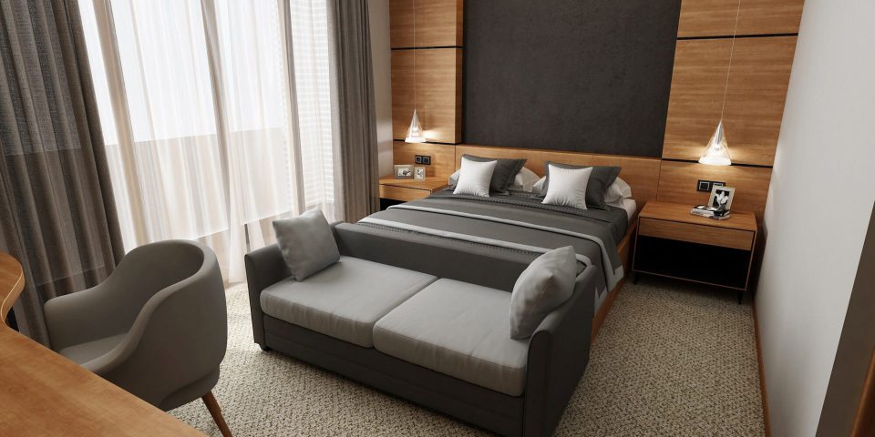 חדר במלון H2 - בטומי פור יו