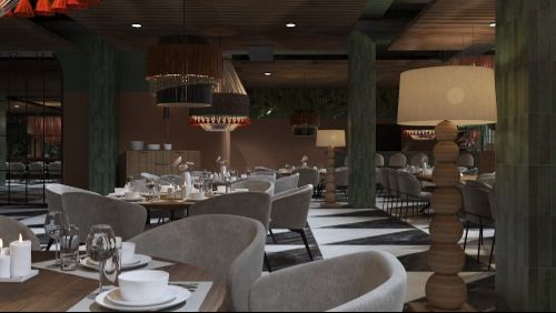 מסעדה - פרוייקט GRAND OASIS - טביליסי - בטומי פור יו